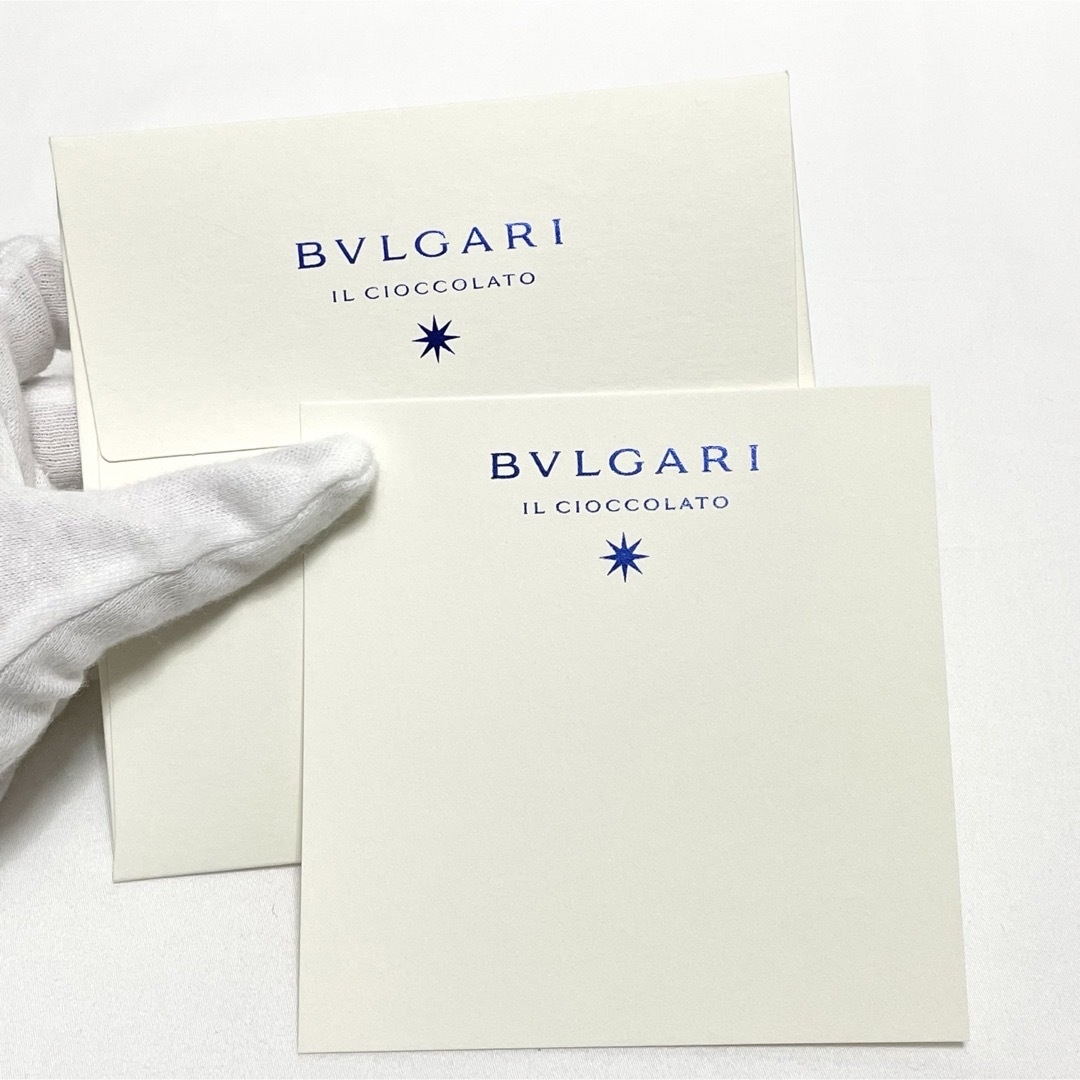 BVLGARI(ブルガリ)のBVLGARI  ブルガリ　ショップ袋　ショッパー　メッセージカードバレンタイン レディースのバッグ(ショップ袋)の商品写真