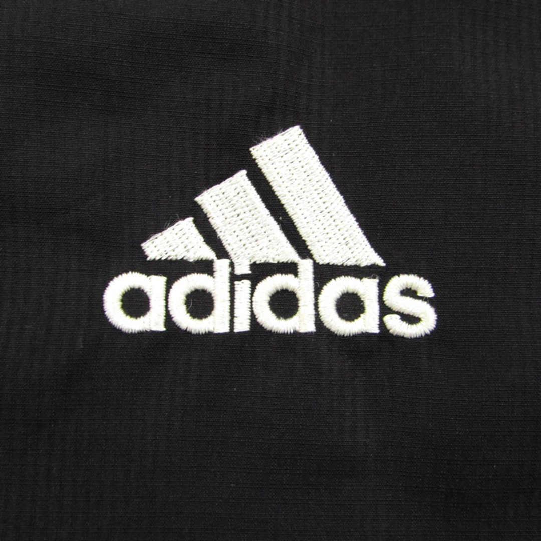 adidas(アディダス)のアディダス ナイロンジャケット ジャージ クライマ365 アウター キッズ 男の子用 150サイズ ブラック adidas キッズ/ベビー/マタニティのキッズ服女の子用(90cm~)(ジャケット/上着)の商品写真