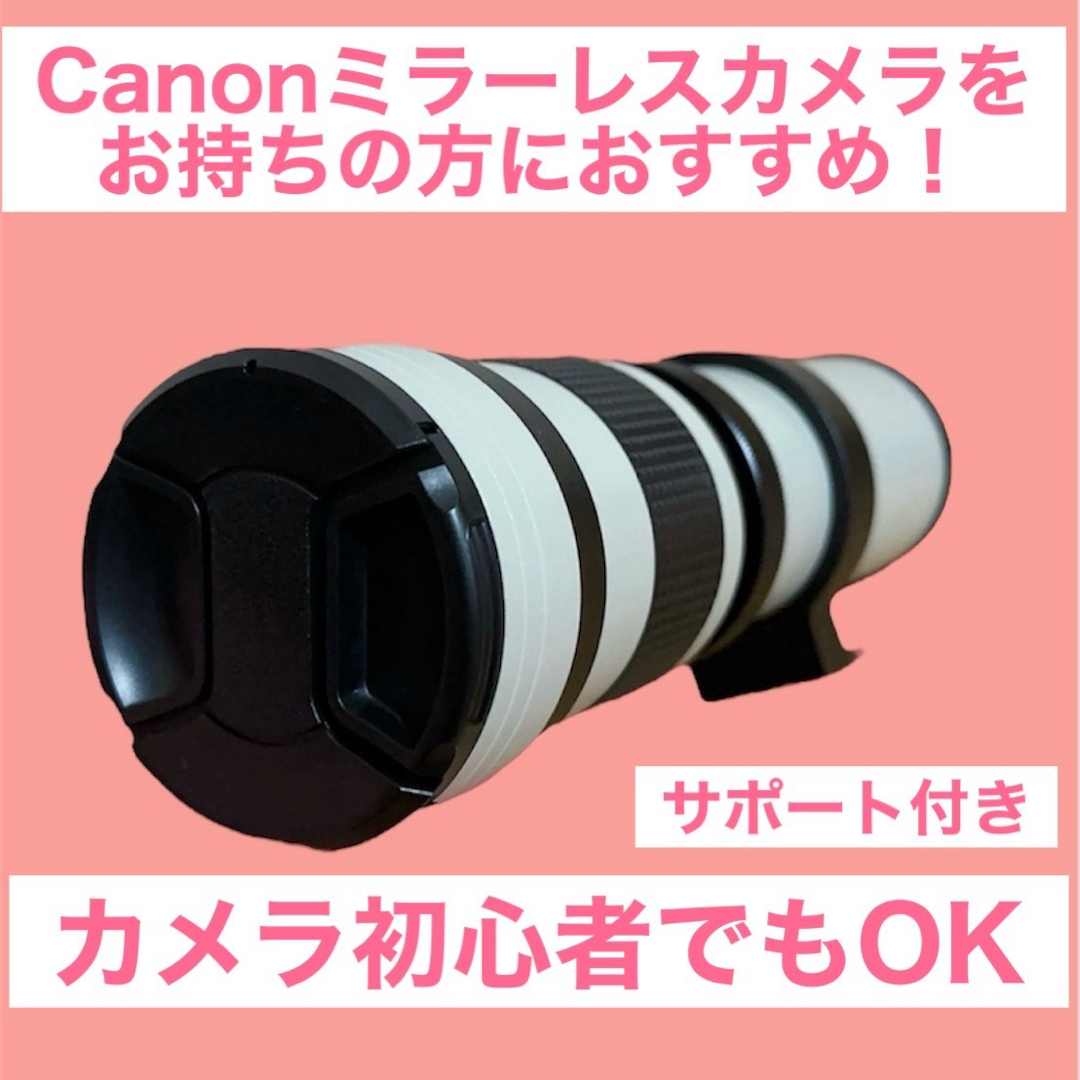 Canon EOSMシリーズをお持ちの方におすすめ！ズームレンズ！便利な袋付き！ スマホ/家電/カメラのカメラ(レンズ(ズーム))の商品写真
