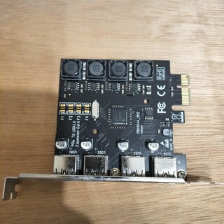 ELUTENG USB3.0増設ボード PBU3044 PCIe x1(PCパーツ)