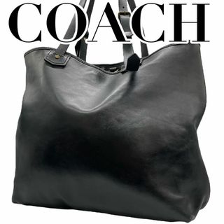 コーチ(COACH) オールドコーチ トートバッグ(メンズ)（ブラック/黒色系 ...