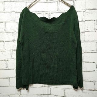 【Every very nice claup】トップス (F) グリーン(Tシャツ(長袖/七分))