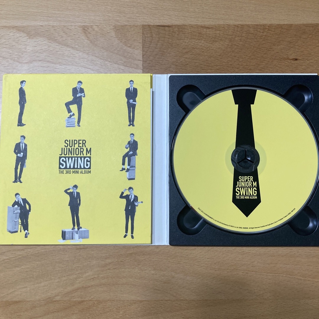 SUPER JUNIOR - 【CD +トレカ:ウニョク】super junior-M SWINGの