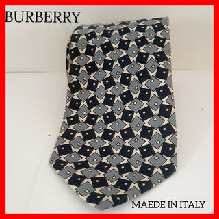 バーバリー(BURBERRY)のBURBERRY バーバリー　ネクタイ　綿100%　イタリー製(ネクタイ)