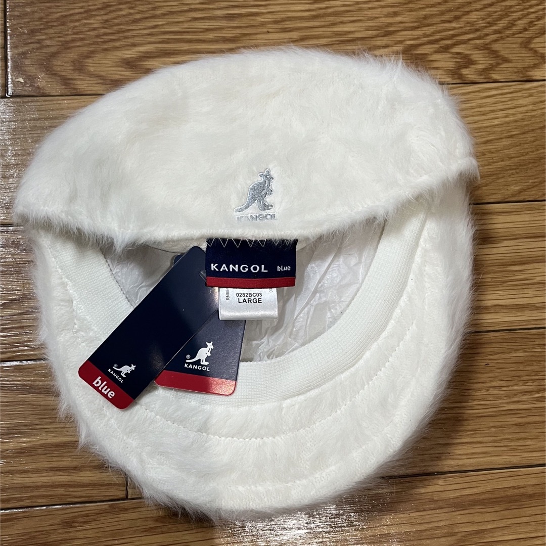 最終値下げ 新品 未使用 KANGOL Furgora 504 ホワイト XL - ハンチング