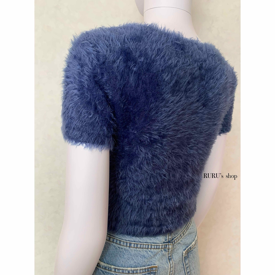 Alice+Olivia - 新品 alice+olivia シャギーニット サマーセーター Alice+Olivia - 新品 alice+olivia シャギーニット サマーセーター