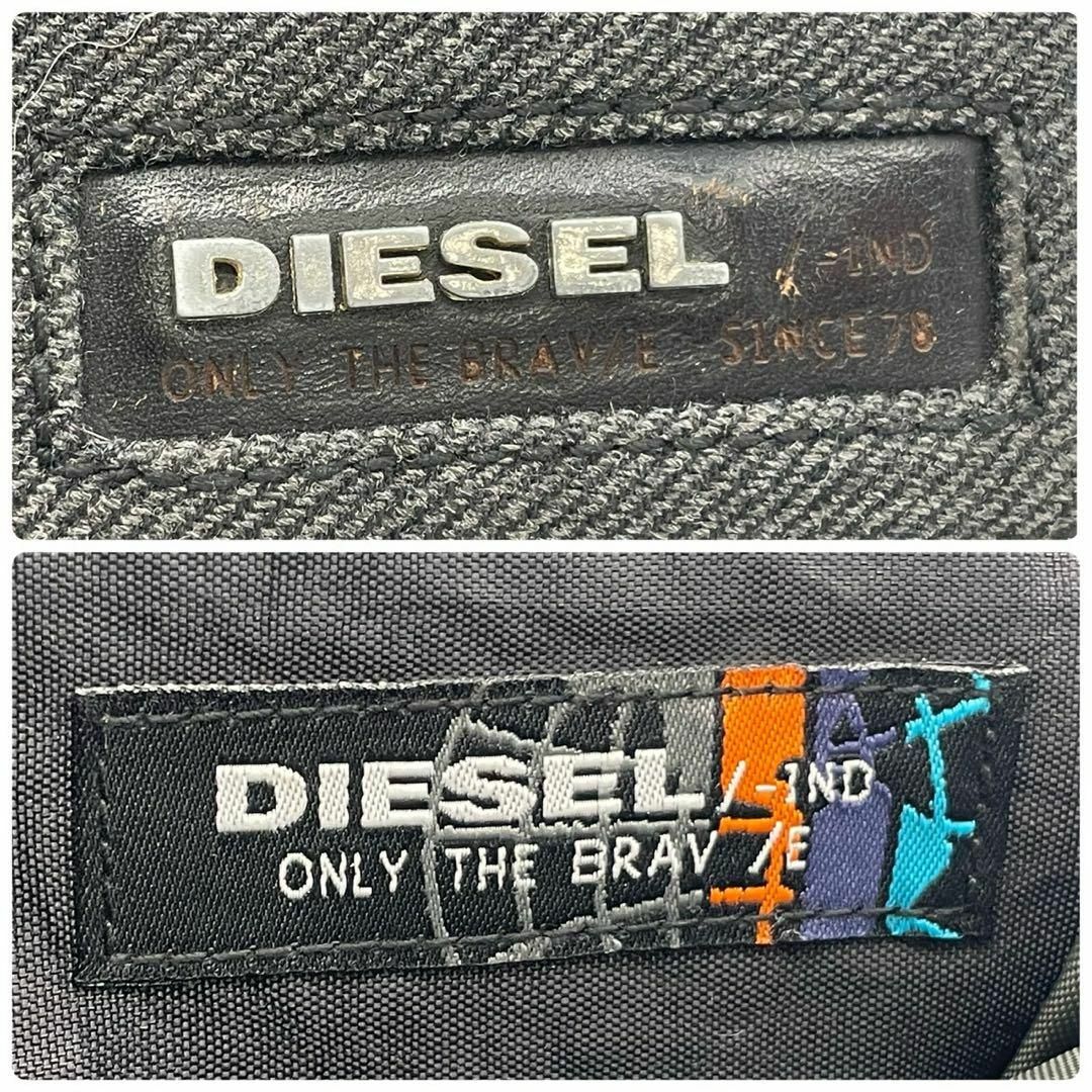 DIESEL(ディーゼル)のDIESEL ディーゼル　長財布　デニム　ブラック　メンズ　折り財布 メンズのファッション小物(長財布)の商品写真