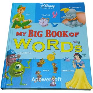 ディズニー(Disney)のDWE ディズニー英会話　MY BIG BOOK OF WORDS(知育玩具)