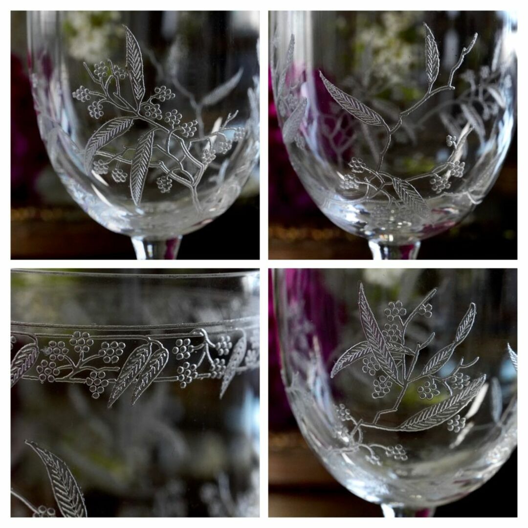 激安直営店 Baccarat - 希少美品☆1900年オールドバカラBACCARATミモザ クリスタルガラス