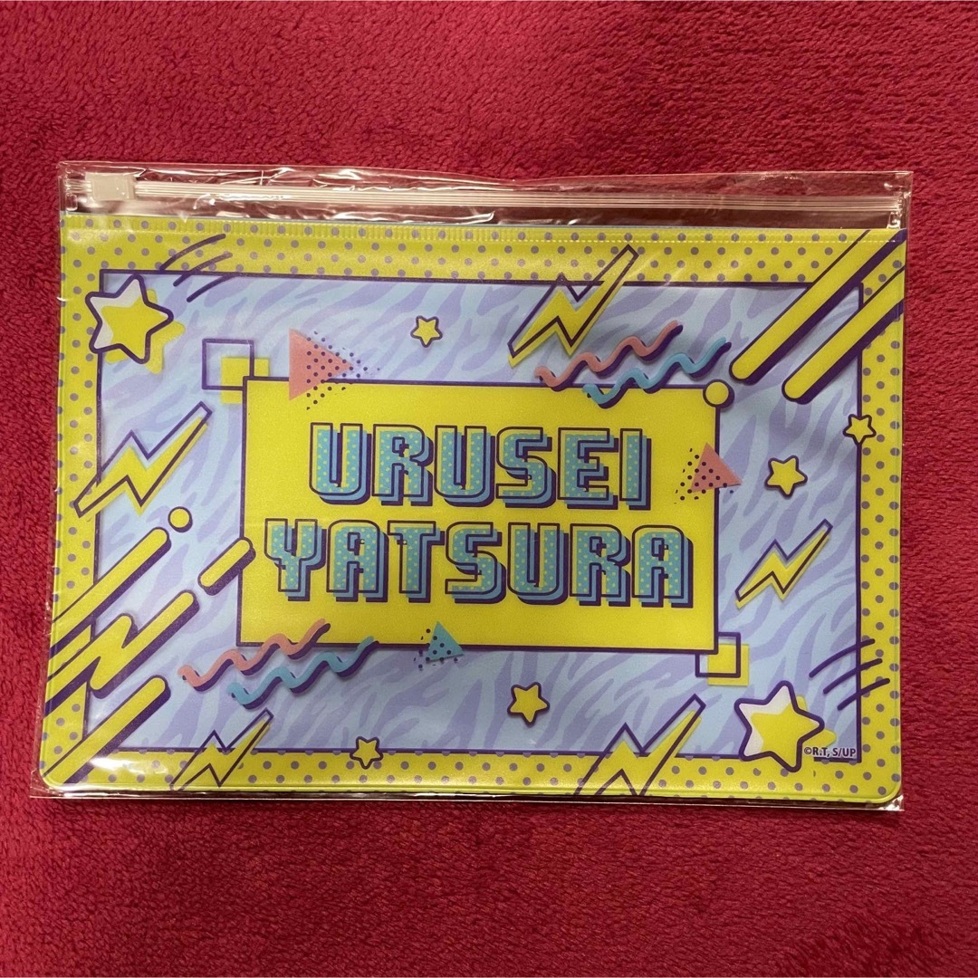 小学館(ショウガクカン)のうる星やつら モチーフ フラットポーチ ポーチ エンタメ/ホビーのおもちゃ/ぬいぐるみ(キャラクターグッズ)の商品写真