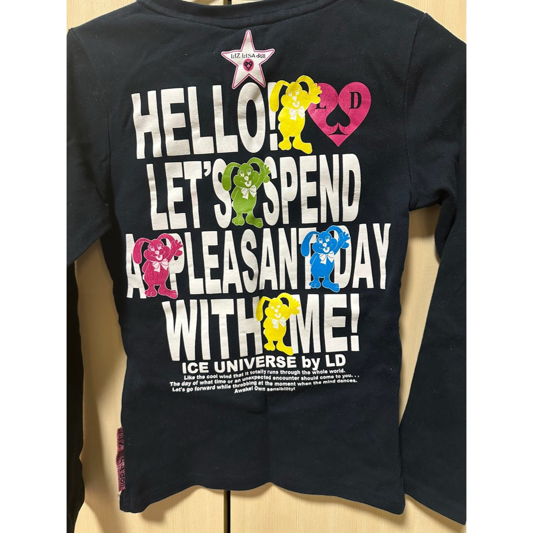 LIZ LISA(リズリサ)のLIZ LISA リズリサ ロンT F レディース うさぎ 中古 レディースのトップス(Tシャツ(長袖/七分))の商品写真