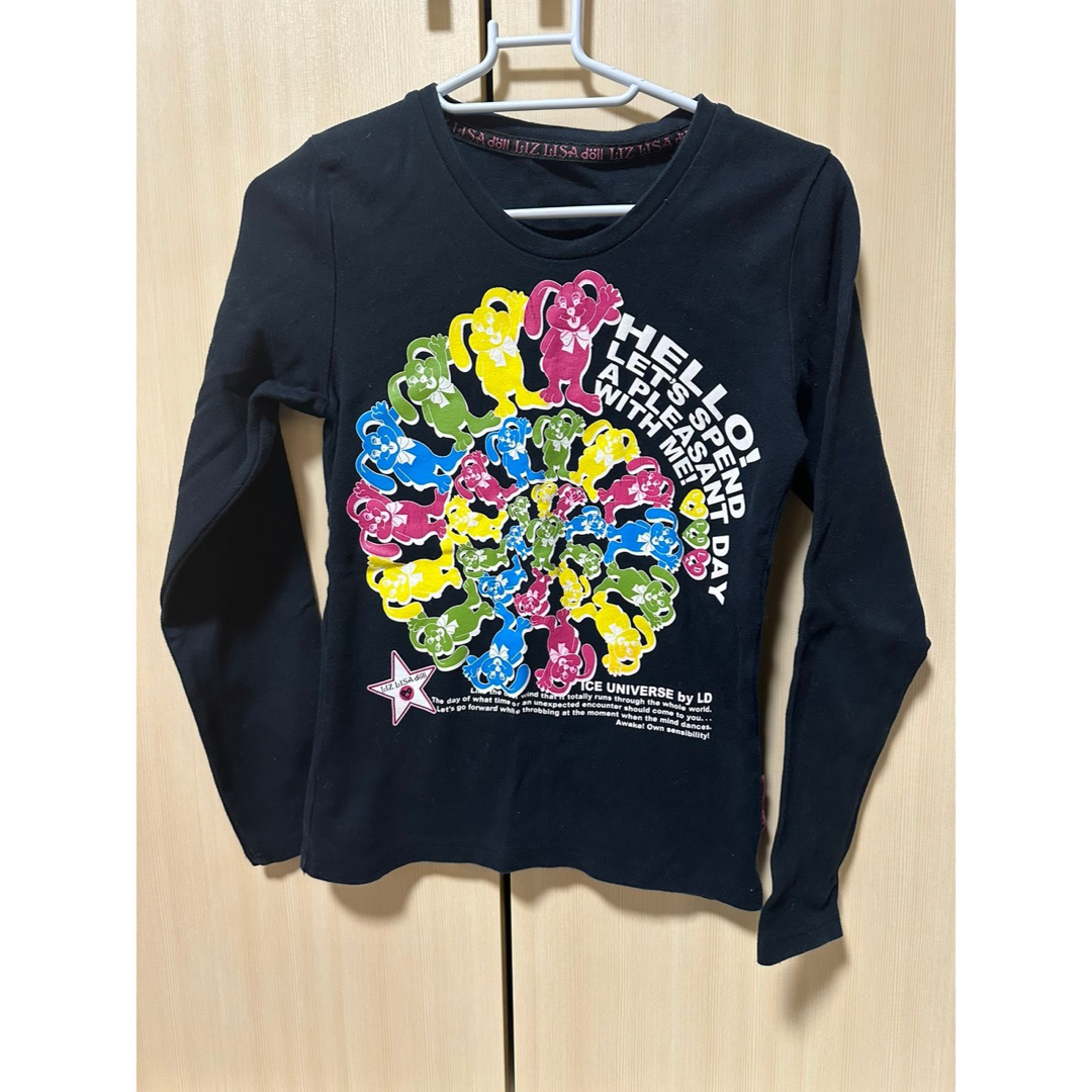 LIZ LISA(リズリサ)のLIZ LISA リズリサ ロンT F レディース うさぎ 中古 レディースのトップス(Tシャツ(長袖/七分))の商品写真