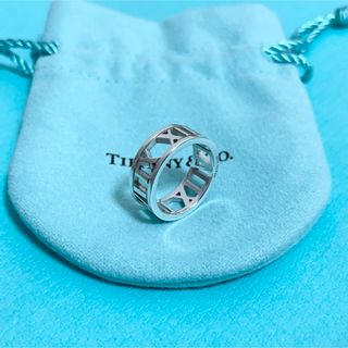 ティファニー(Tiffany & Co.)の【美品】Tiffany & Co. アトラス オープン リング 12号 シルバー(リング(指輪))