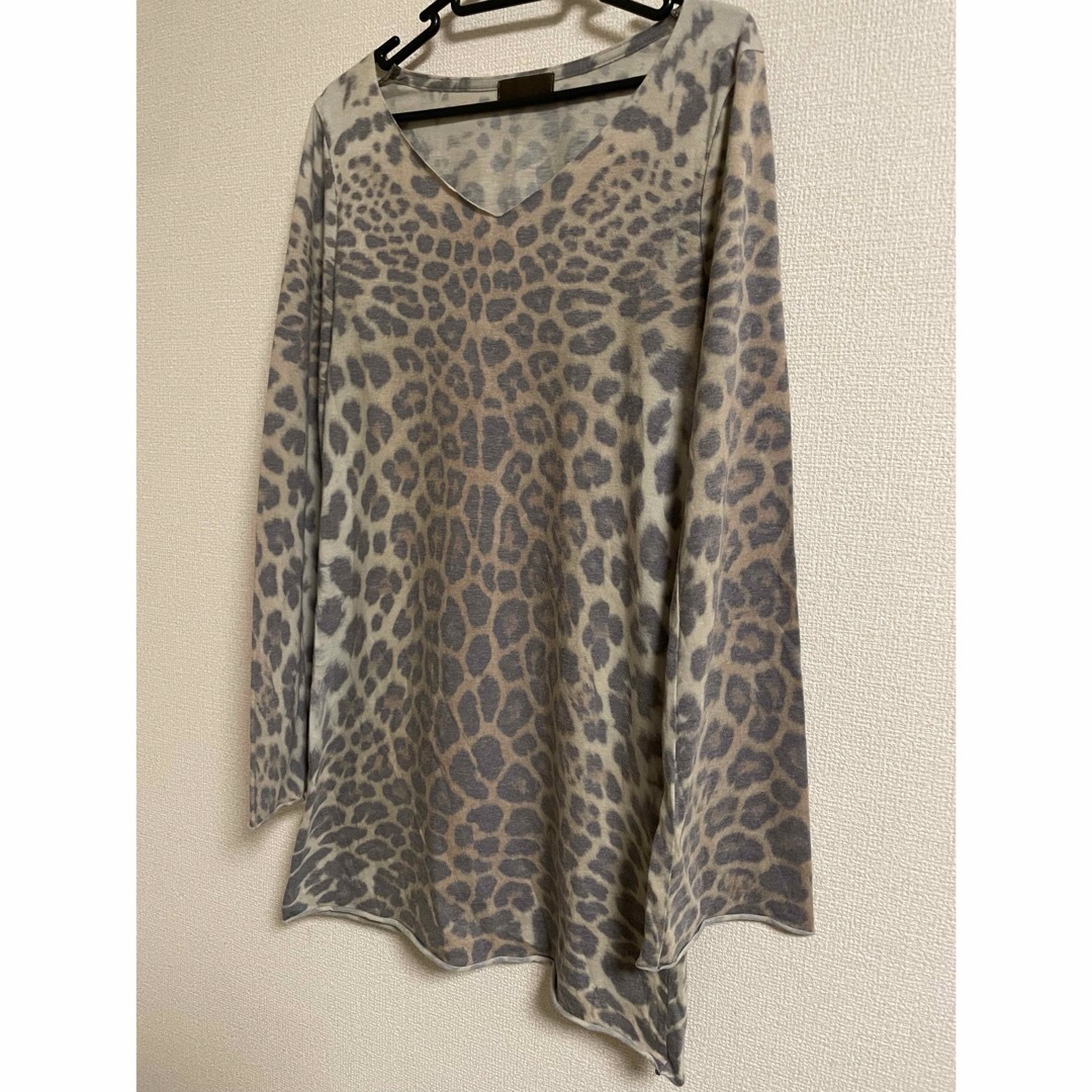 goa leopard long t shirt レオパード ヒョウ柄 - チュニック