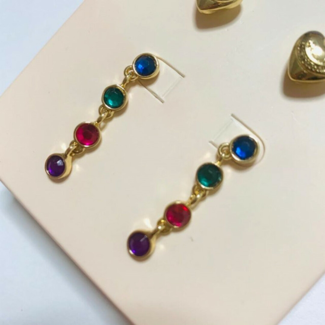 Juicy Couture(ジューシークチュール)の新品♡ジューシークチュール ピアス セット 3ペア レディースのアクセサリー(ピアス)の商品写真