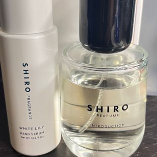 シロ(shiro)のshiro 香水 INTORODUCTION50ml ホワイトリリーハンド美容液(ユニセックス)