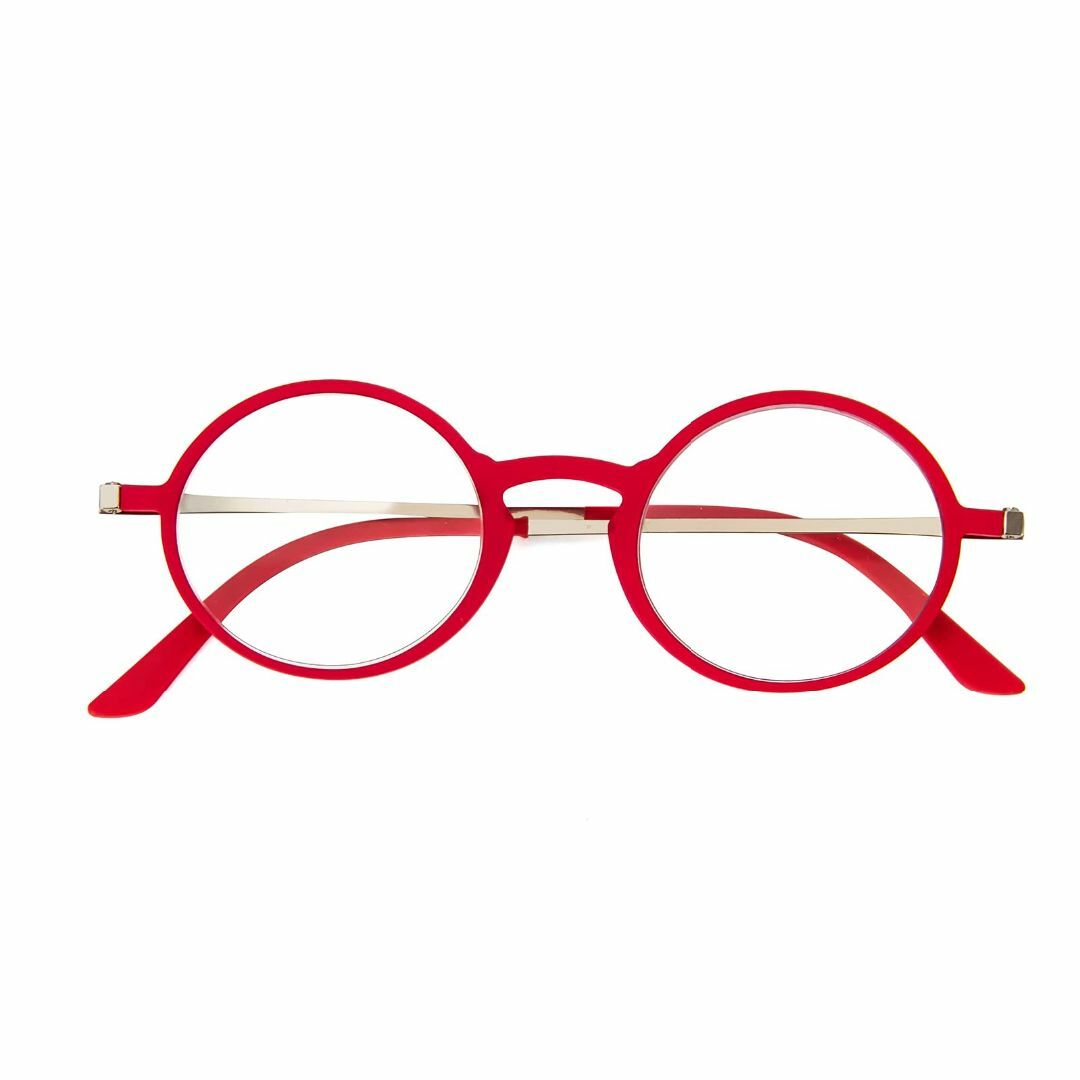 【色: Red-1】REAVEE 超薄型レンズ 老眼鏡 携帯用 ケース付け コン コスメ/美容のコスメ/美容 その他(その他)の商品写真