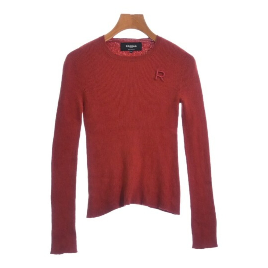 ROCHAS - ROCHAS ロシャス ニット・セーター 40(M位) 赤系 ROCHAS - ROCHAS ロシャス ニット・セーター 40(M位) 赤系