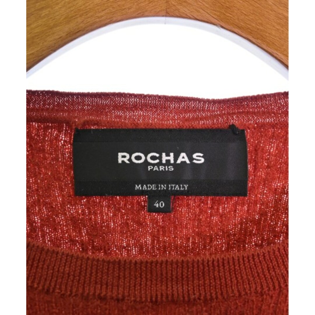 ROCHAS - ROCHAS ロシャス ニット・セーター 40(M位) 赤系 ROCHAS - ROCHAS ロシャス ニット・セーター 40(M位) 赤系