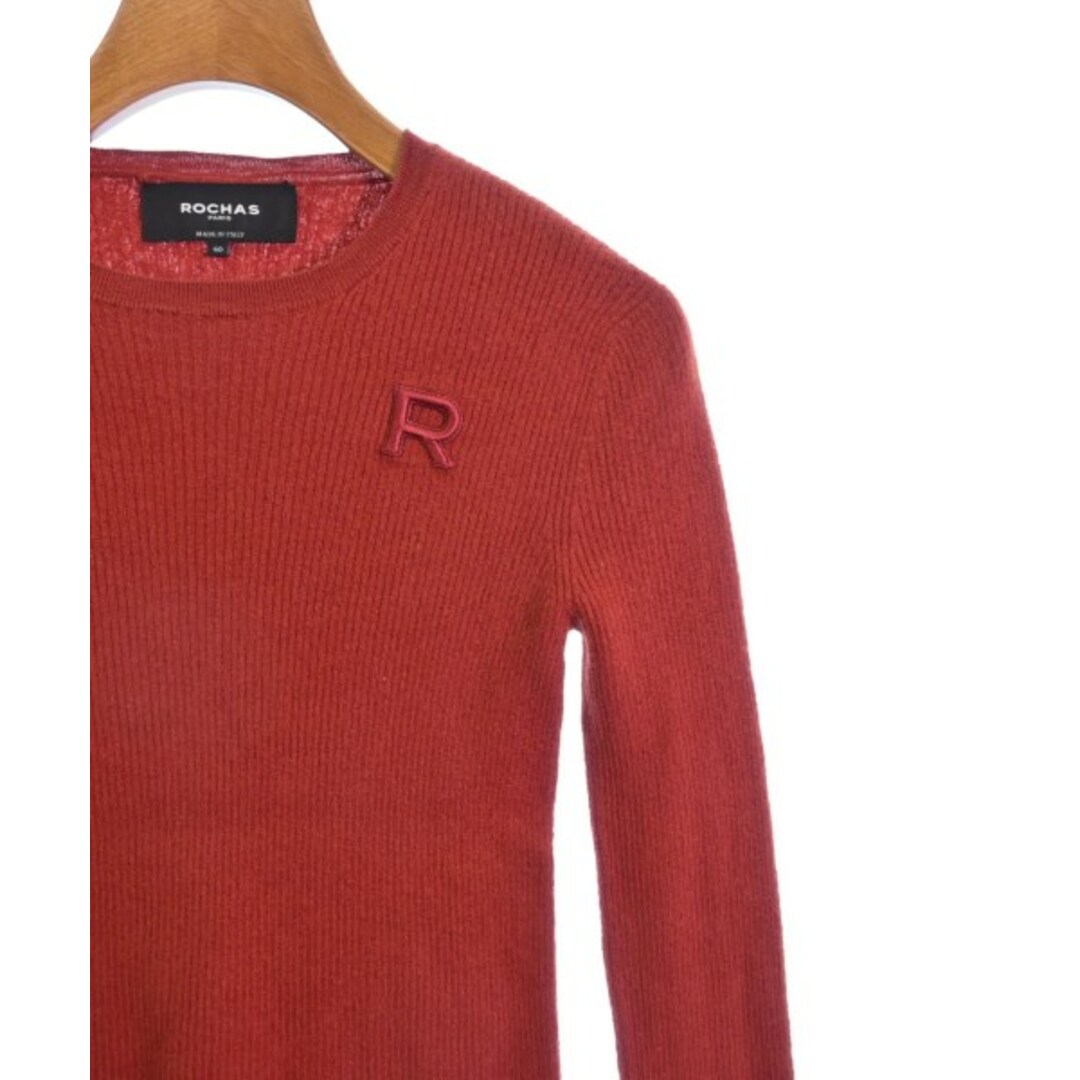 ROCHAS - ROCHAS ロシャス ニット・セーター 40(M位) 赤系 ROCHAS - ROCHAS ロシャス ニット・セーター 40(M位) 赤系