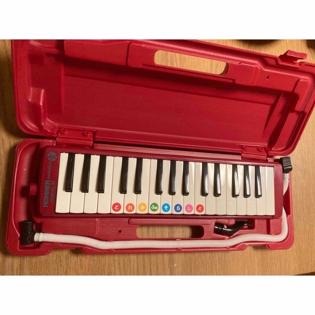 HOHNER(ホーナー)のHOHNER 32鍵盤  ホーナー メロディカ  ピアニカ 吹き口・未使用品 楽器の鍵盤楽器(ピアノ)の商品写真