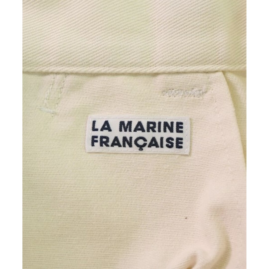 LA MARINE FRANCAISE(マリンフランセーズ)のLA MARINE FRANCAISE スラックス 2(M位) 白 【古着】【中古】 メンズのパンツ(スラックス)の商品写真