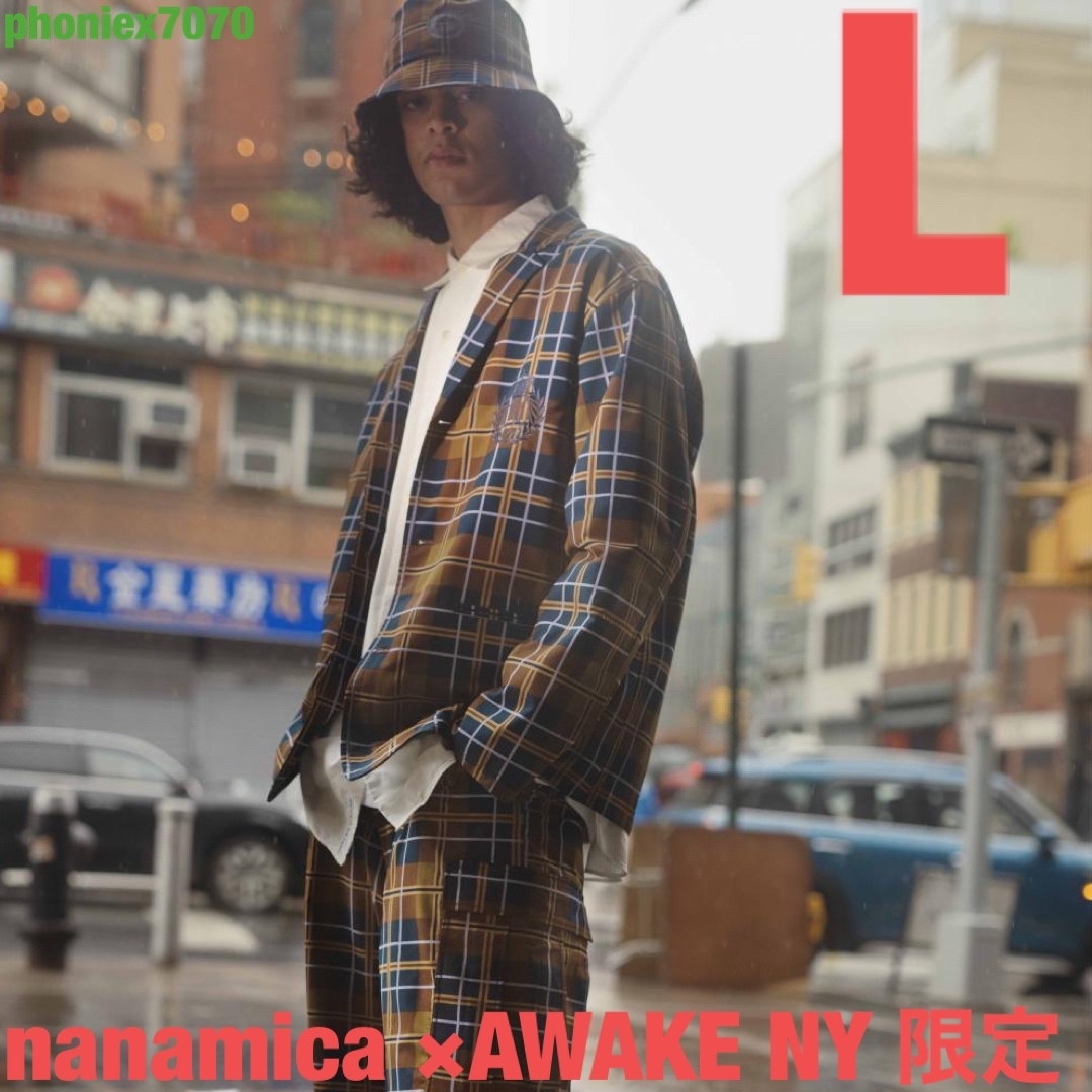 palace【nanamica × AWAKE NY】アルファドライドックジャケット【L】