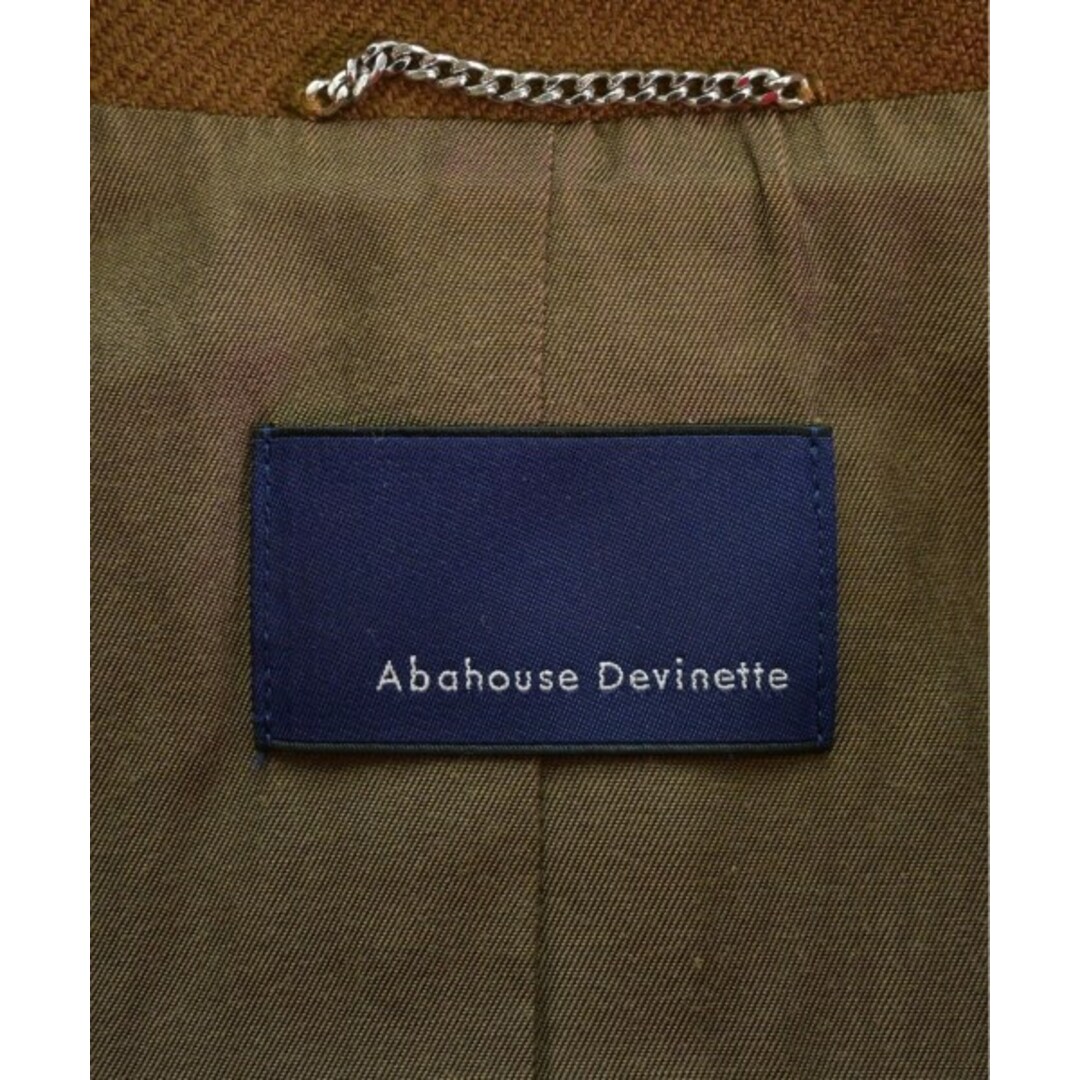 Abahouse Devinette(アバハウスドゥヴィネット)のabahouse devinette ステンカラーコート F 茶 【古着】【中古】 レディースのジャケット/アウター(その他)の商品写真