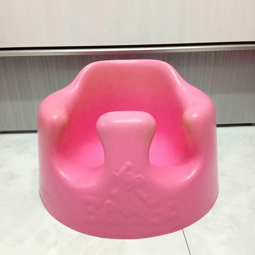 Bumbo(バンボ)の美品☆BUMBO ベビーチェア/ ピンク キッズ/ベビー/マタニティの寝具/家具(その他)の商品写真