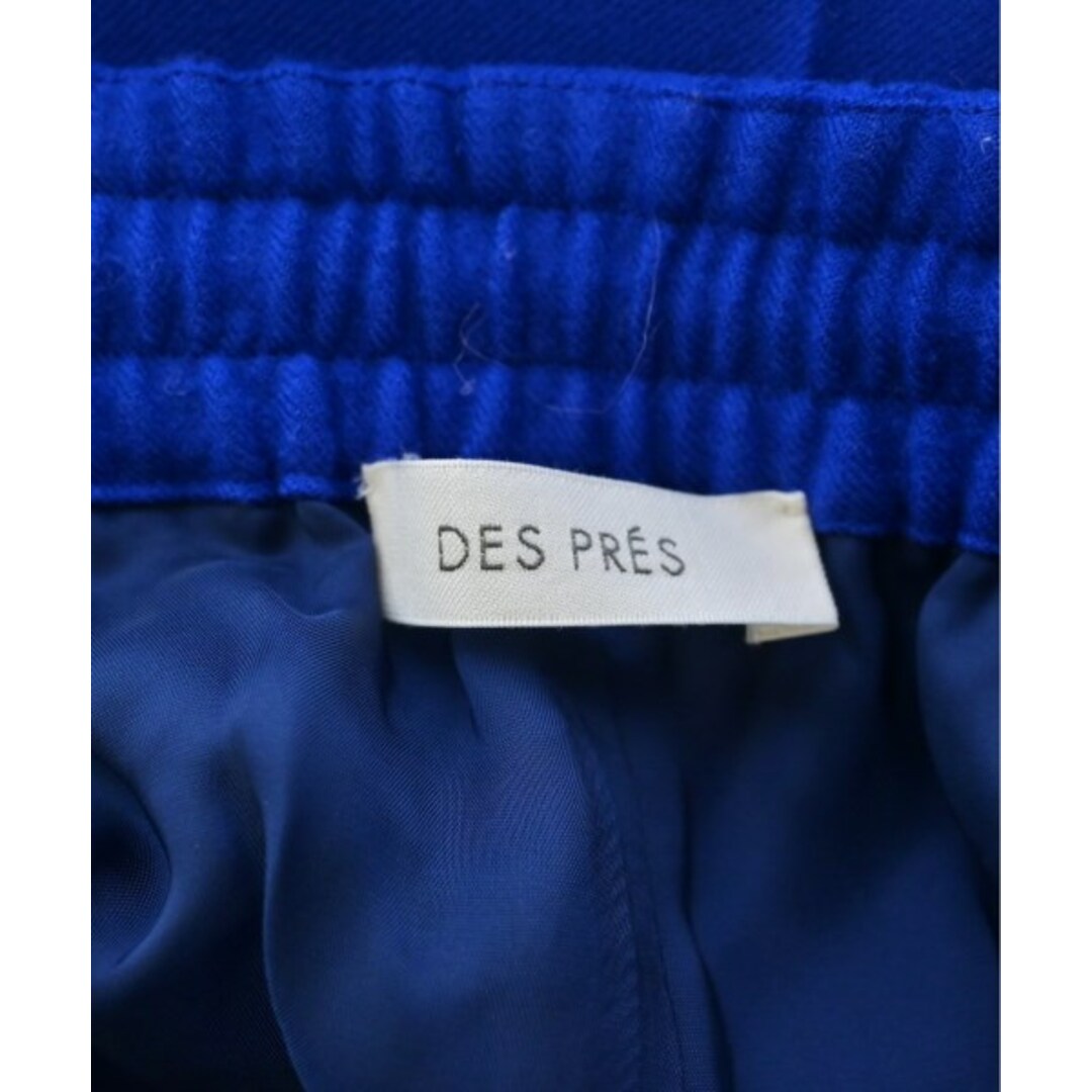 DES PRES(デプレ)のDES PRES デプレ パンツ（その他） 34(XS位) 青 【古着】【中古】 レディースのパンツ(その他)の商品写真