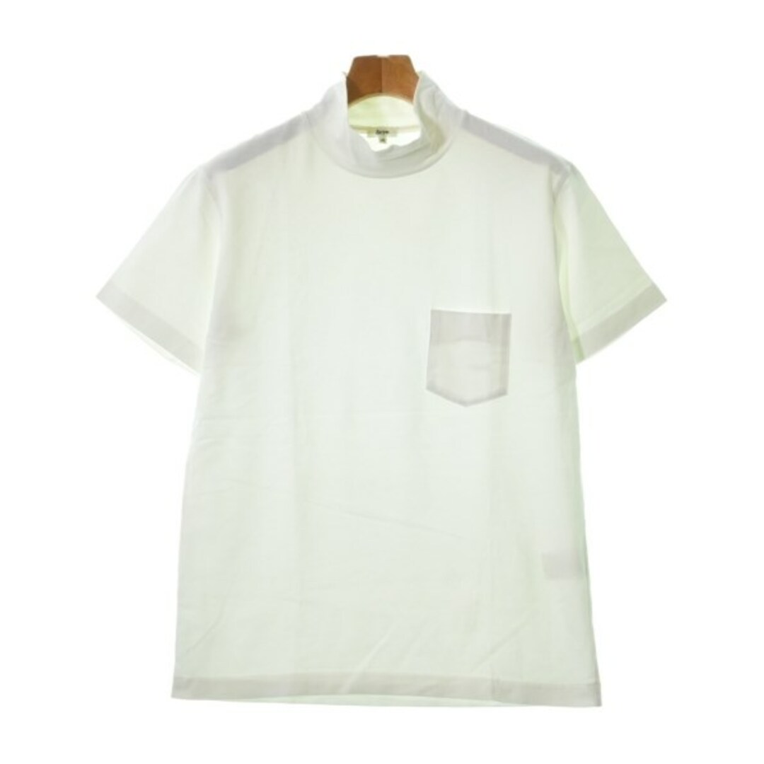 Scye(サイ)のSCYE サイ Tシャツ・カットソー 36(XS位) 白 【古着】【中古】 メンズのトップス(Tシャツ/カットソー(半袖/袖なし))の商品写真