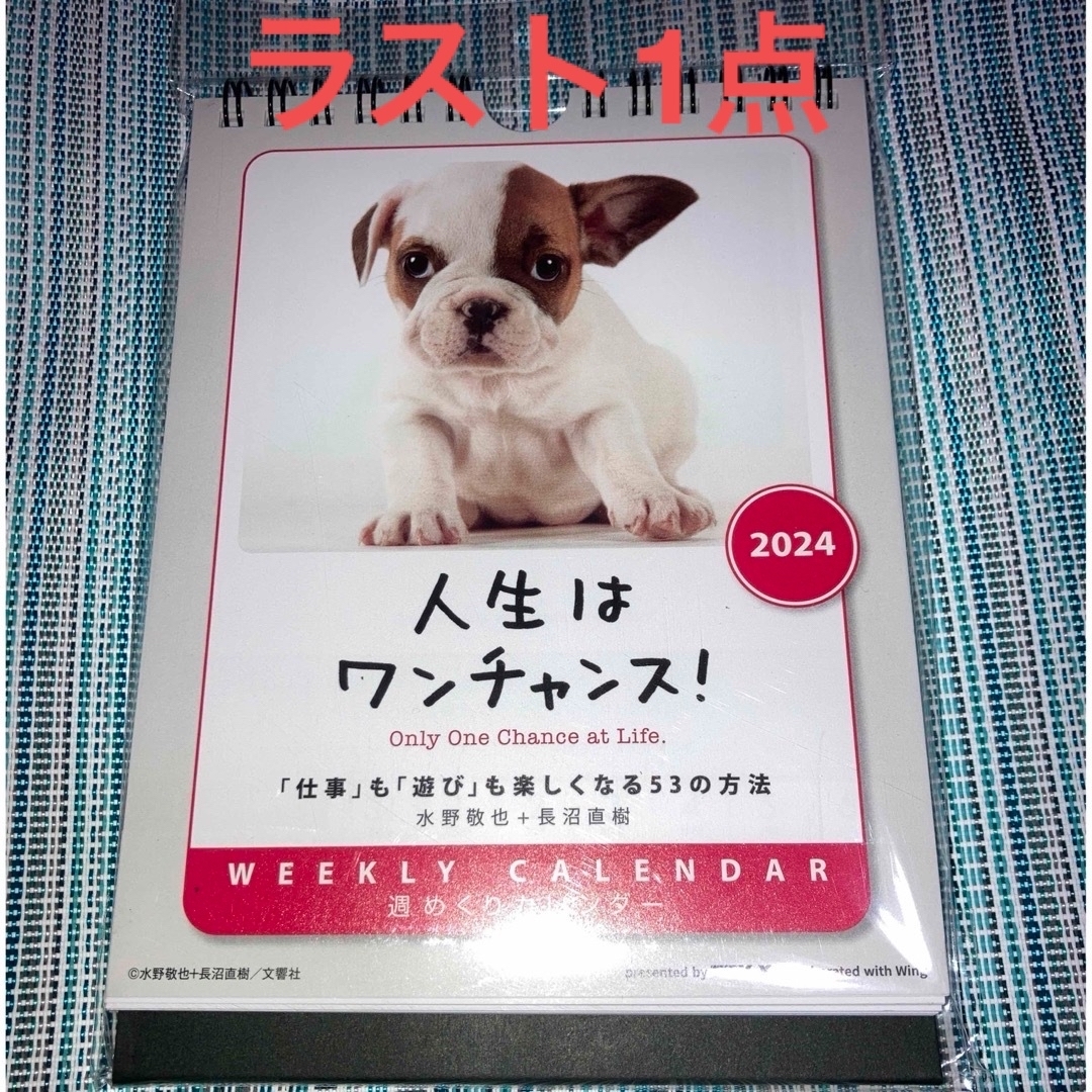 週めくりカレンダー　人生はワンチャンス！「仕事」も「遊び」も楽しくなる53の方法 エンタメ/ホビーの本(住まい/暮らし/子育て)の商品写真