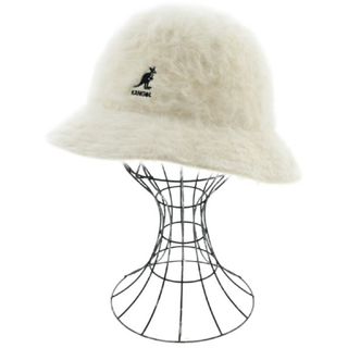 カンゴール(KANGOL)のKANGOL カンゴール ハット L 白 【古着】【中古】(ハット)