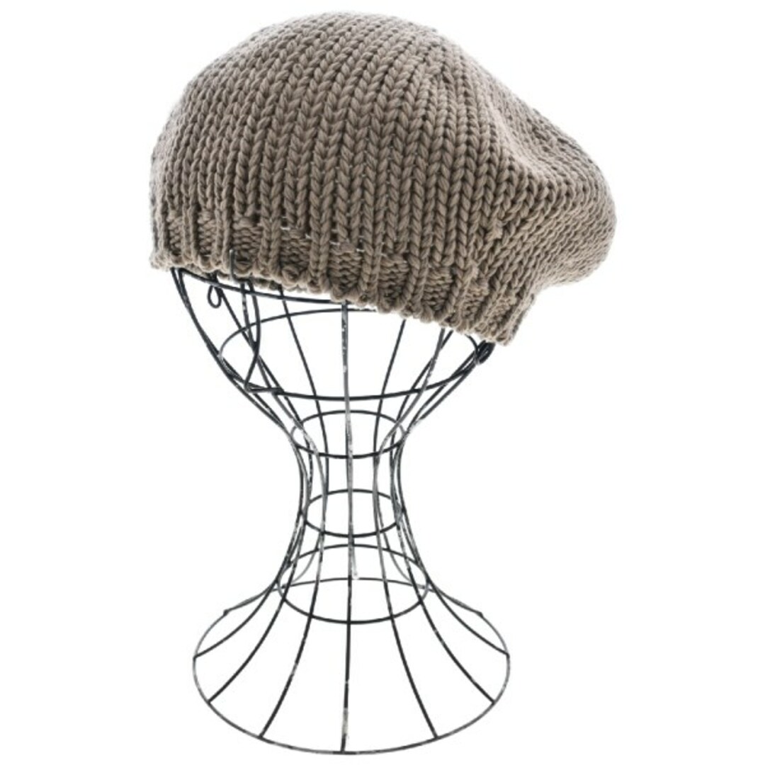 La Maison de Lyllis(ラメゾンドリリス)のLa Maison de Lyllis ハンチング・ベレー帽 F ベージュ 【古着】【中古】 レディースの帽子(ハンチング/ベレー帽)の商品写真