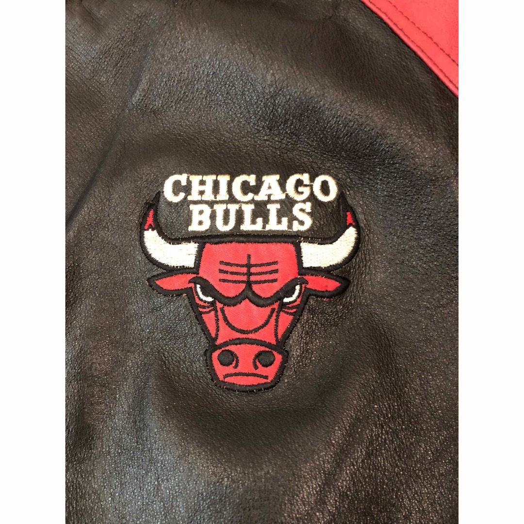 Chicago Bulls レザージャケット メンズのジャケット/アウター(レザージャケット)の商品写真