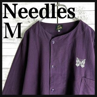 ニードルス(Needles)の8296【希少デザイン】ニードルス☆ワンポイント人気カラーシャツ　美品(シャツ)