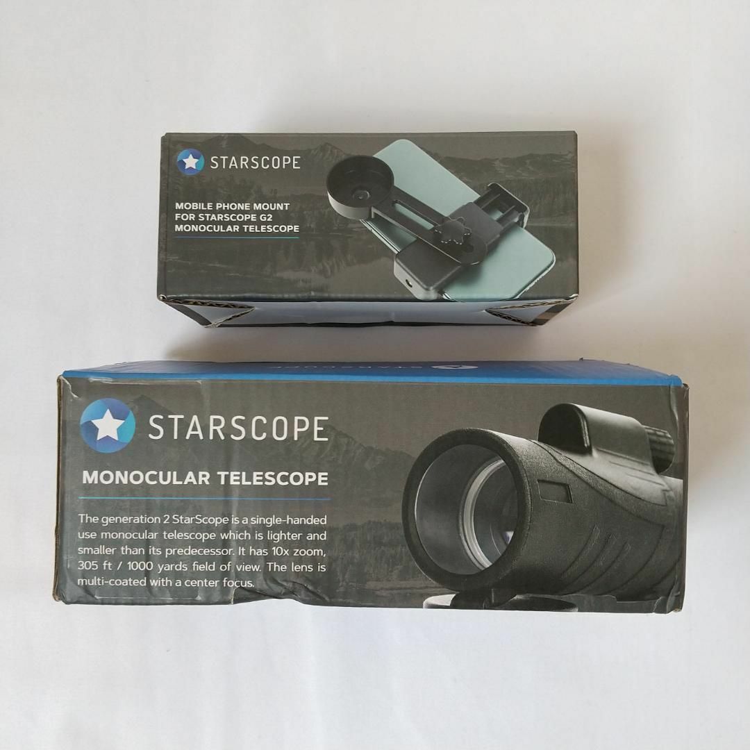 STARSCOPE 単眼望遠鏡 G2-10x42 長距離単眼鏡　＋おまけ　美品 スポーツ/アウトドアのスポーツ/アウトドア その他(その他)の商品写真