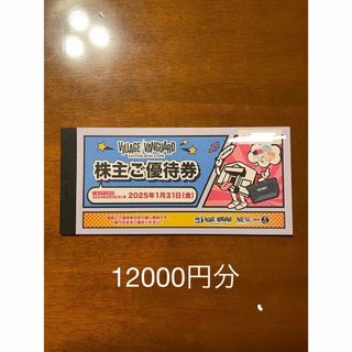 ヴィレッジヴァンガード　株主優待12000円分(その他)