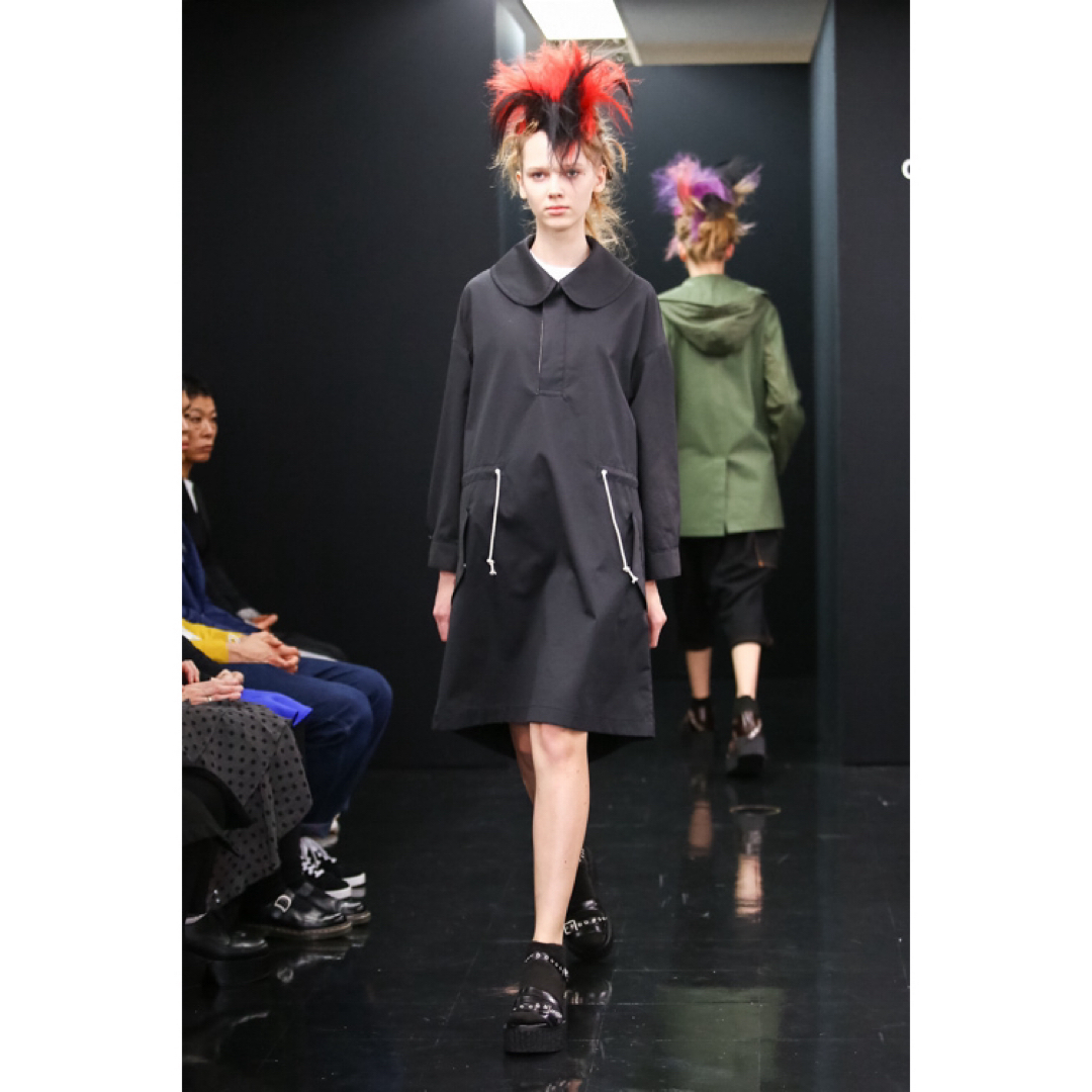 COMME des GARCONS(コムデギャルソン)の2013AW トリココムデギャルソン 丸襟ワンピース　ジャケット　コート  レディースのワンピース(ひざ丈ワンピース)の商品写真