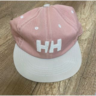 ヘリーハンセン(HELLY HANSEN)のHELLY HANSEN ヘリーハンセン キッズツイルキャップ　ピンク(帽子)