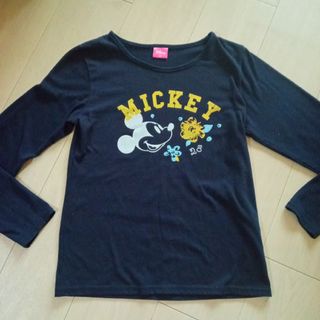 ディズニー(Disney)のDISNEYディズニーミッキーマウス古着ヴィンテージトップスキッズレディースレア(Tシャツ/カットソー)