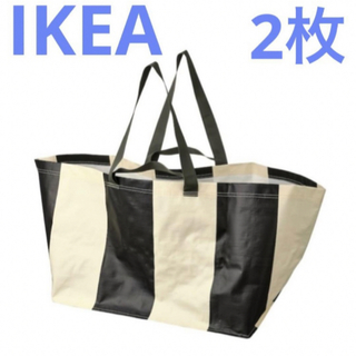 イケア(IKEA)のIKEA セックシェラ キャリーバッグ 2枚セット(エコバッグ)