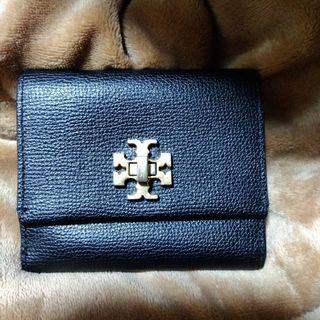 Tory Burch - 《極美品》Tory Burch 折り財布 グレージュ 三つ折り