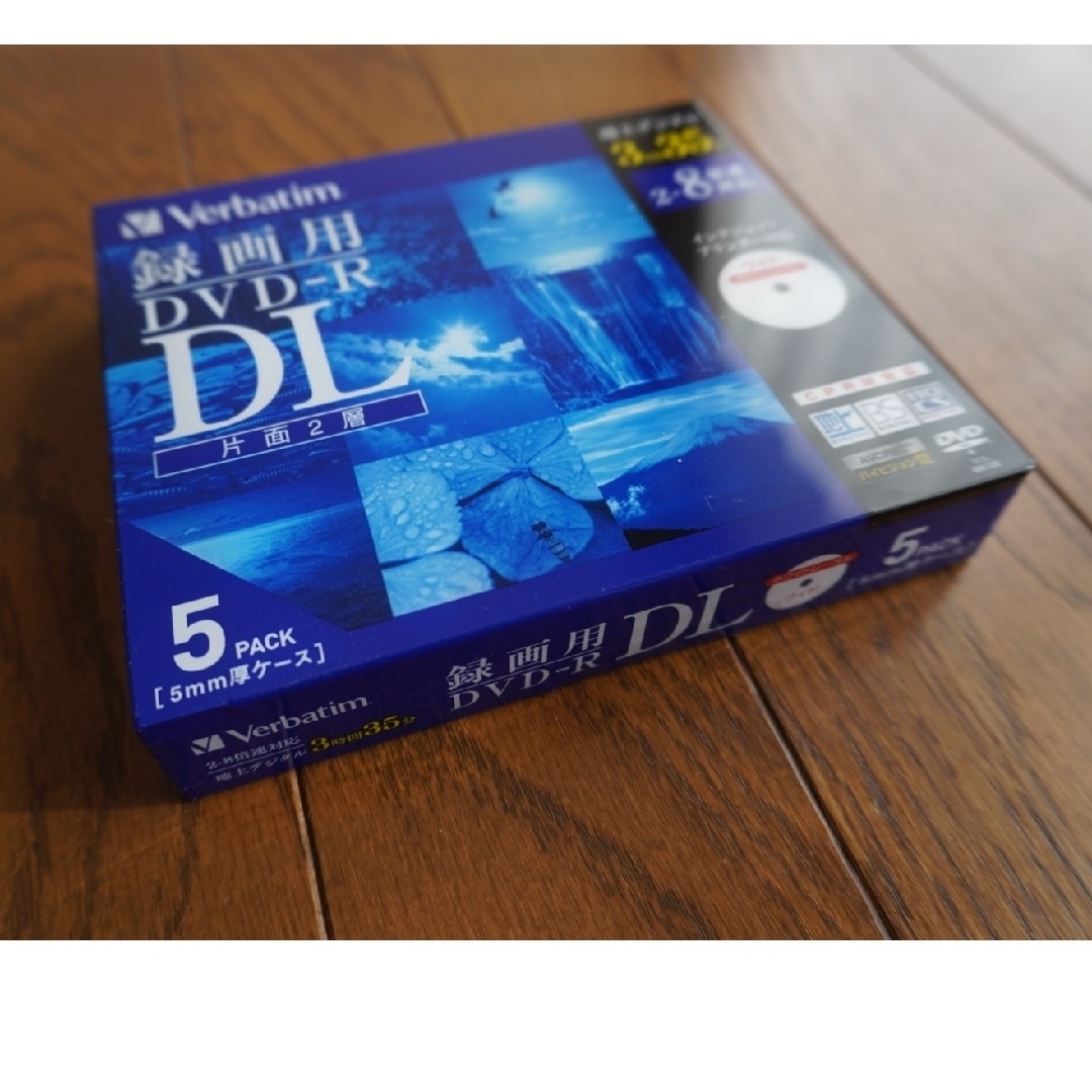 三菱ケミカル(ミツビシケミカル)の三菱ケミカル 録画用DVD-R DL VHR21HDP5D1 スマホ/家電/カメラのテレビ/映像機器(その他)の商品写真