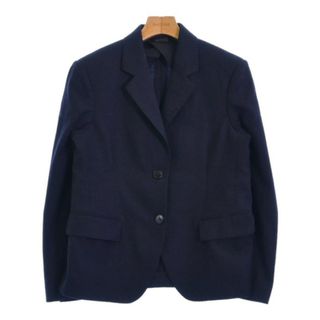 ジルサンダー(Jil Sander)のJIL SANDER ジルサンダー テーラードジャケット 38(S位) 紺 【古着】【中古】(テーラードジャケット)