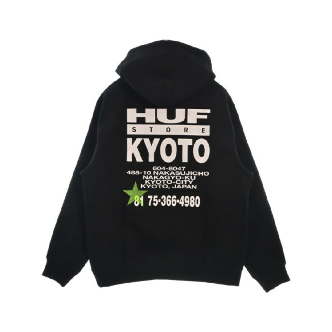 HUF - HUF ハフ パーカー L 黒 【古着】【中古】の通販 by RAGTAG