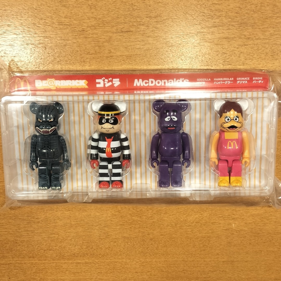 BE@RBRICK(ベアブリック)のBE@RBRICK ゴジラ　マクドナルド エンタメ/ホビーのおもちゃ/ぬいぐるみ(キャラクターグッズ)の商品写真