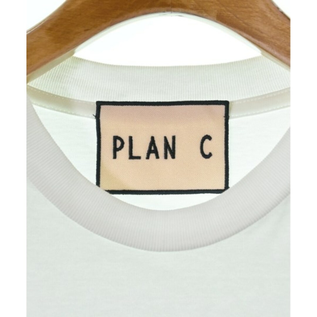 Plan C(プランシー)のPLAN C プランシー Tシャツ・カットソー M 白 【古着】【中古】 レディースのトップス(カットソー(半袖/袖なし))の商品写真