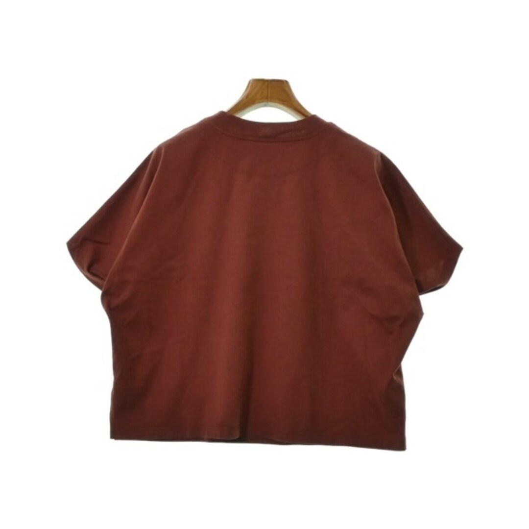 Hermes(エルメス)のHERMES エルメス Tシャツ・カットソー 34(XS位) 茶 【古着】【中古】 レディースのトップス(カットソー(半袖/袖なし))の商品写真