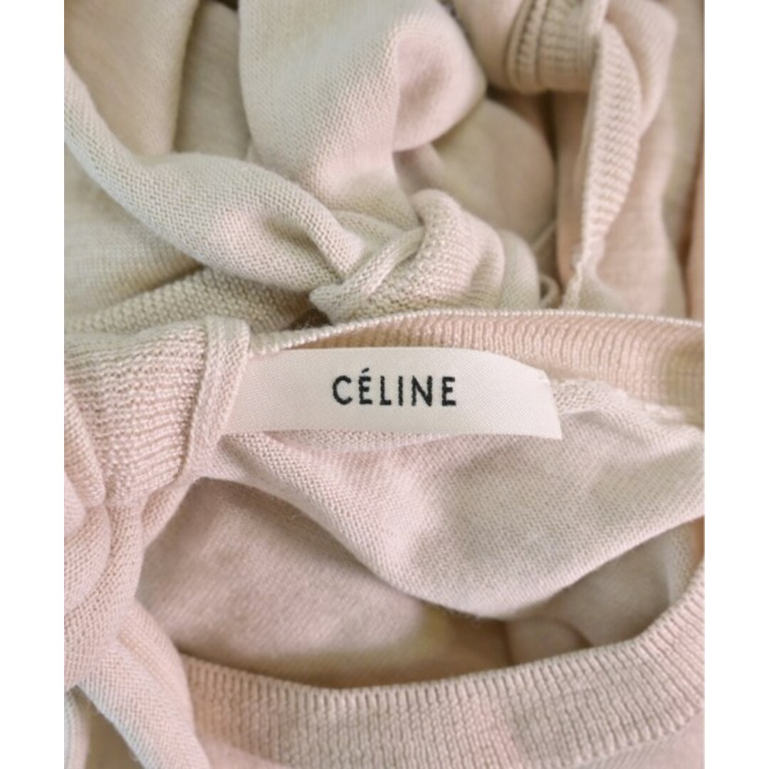 celine(セリーヌ)のCELINE セリーヌ ニット・セーター XS ベージュ 【古着】【中古】 レディースのトップス(ニット/セーター)の商品写真